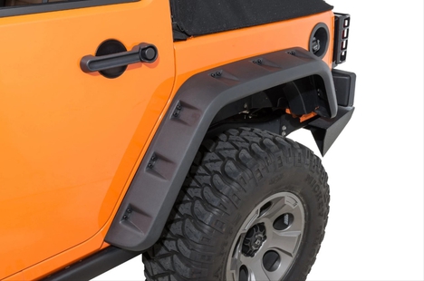 JEEP WRANGLER JK 2007-2017 IÇIN UYUMLU HURRICANE CAMURLUK KABARTMA SETI (DODIK) (LEDLI)